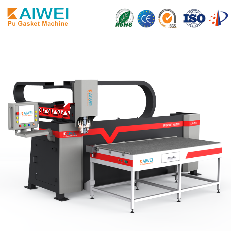 KAIWEI Automatic PU foam sealing machine for electrical panel doors FIPFG machine cheap Form-in-Place Gasket Dispensing Experts